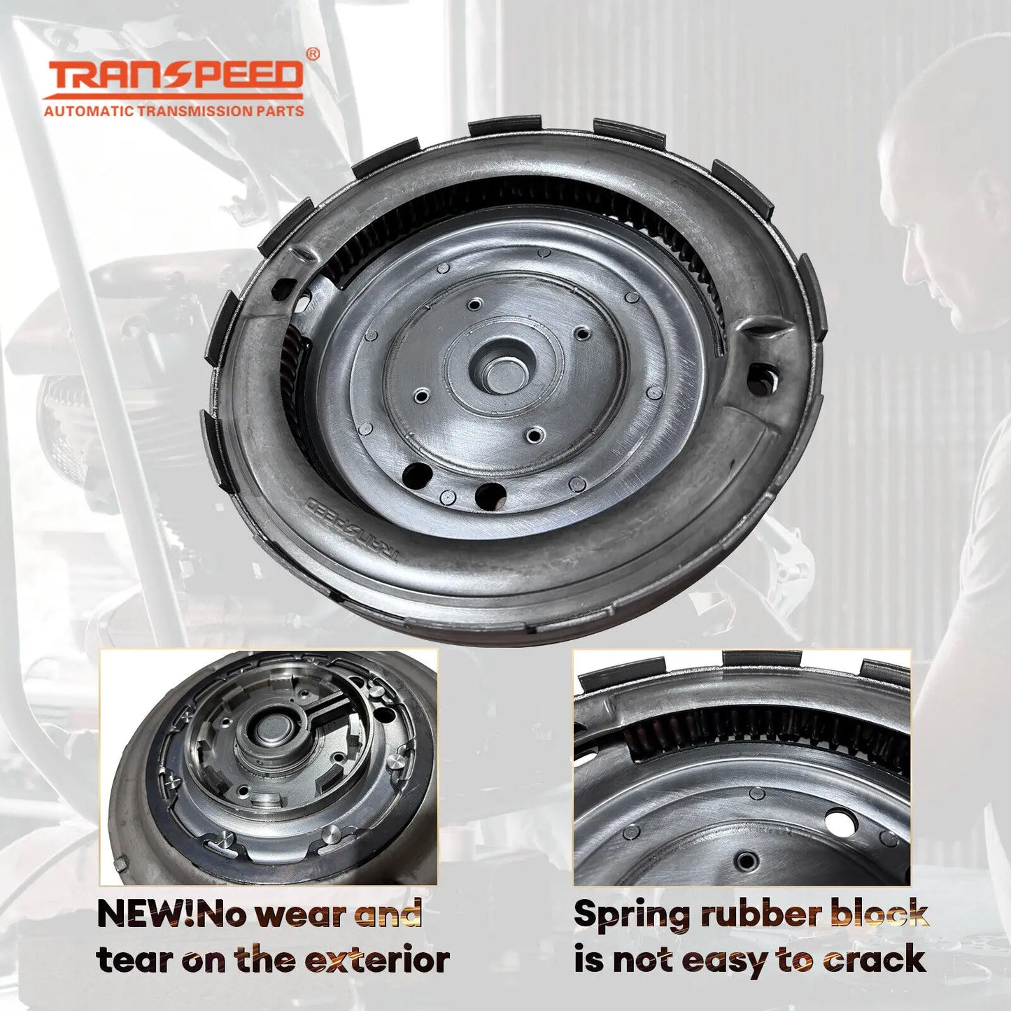 NEW MPS6 6DCT450 Transmission Shock Absorber Plate Gearbox Disc Damping Plate TRANSPEED For Ford Focus Volvo Dodge Chrysler