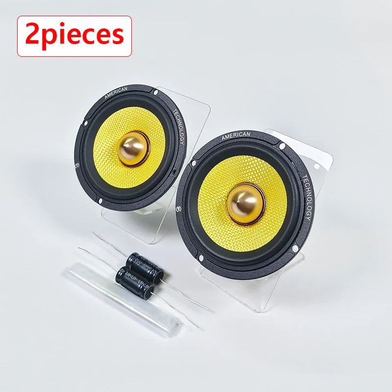 3.5-inch bullet guided mid-range speaker, car center speaker, luxury car two-way three-way 3-inch mid-range speaker