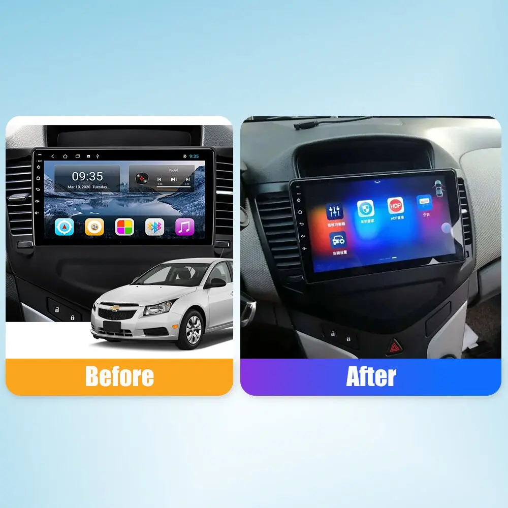 2Din Android Car Radio For Chevrolet Cruze 09-15 Multimedia Video Player GPS Navigation Stereo Audio Head Unit Carplay 4G Wifi