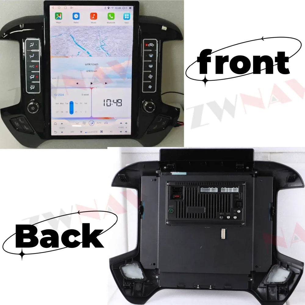 14.5" For Chevrolet Silverado GMC Sierra 2014 2015 2016 2017 2018 2019 2020 Car Radio Multimedia Player Android13 Screen Carplay