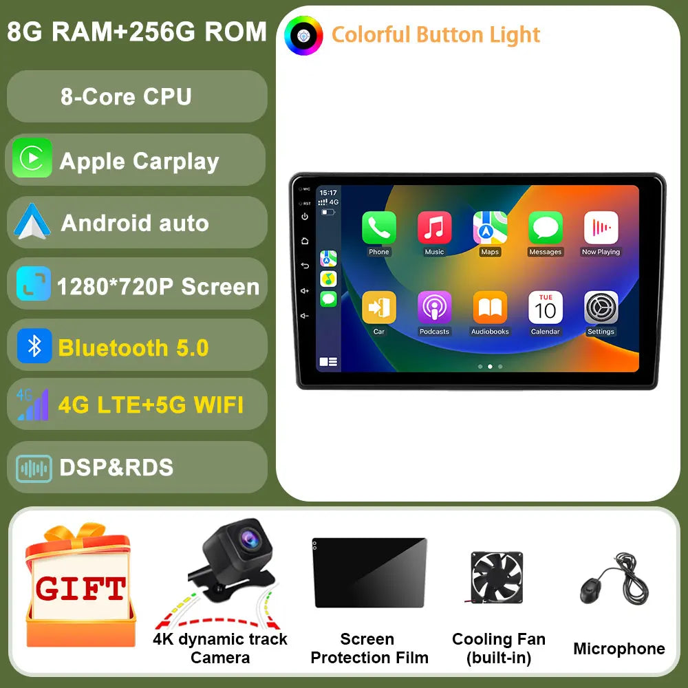 Android 14 For GMC Chevrolet Avalanche Silverado Tahoe Equinox Impala Traverse Express Traverse Car Radio Multimedia Carplay GPS