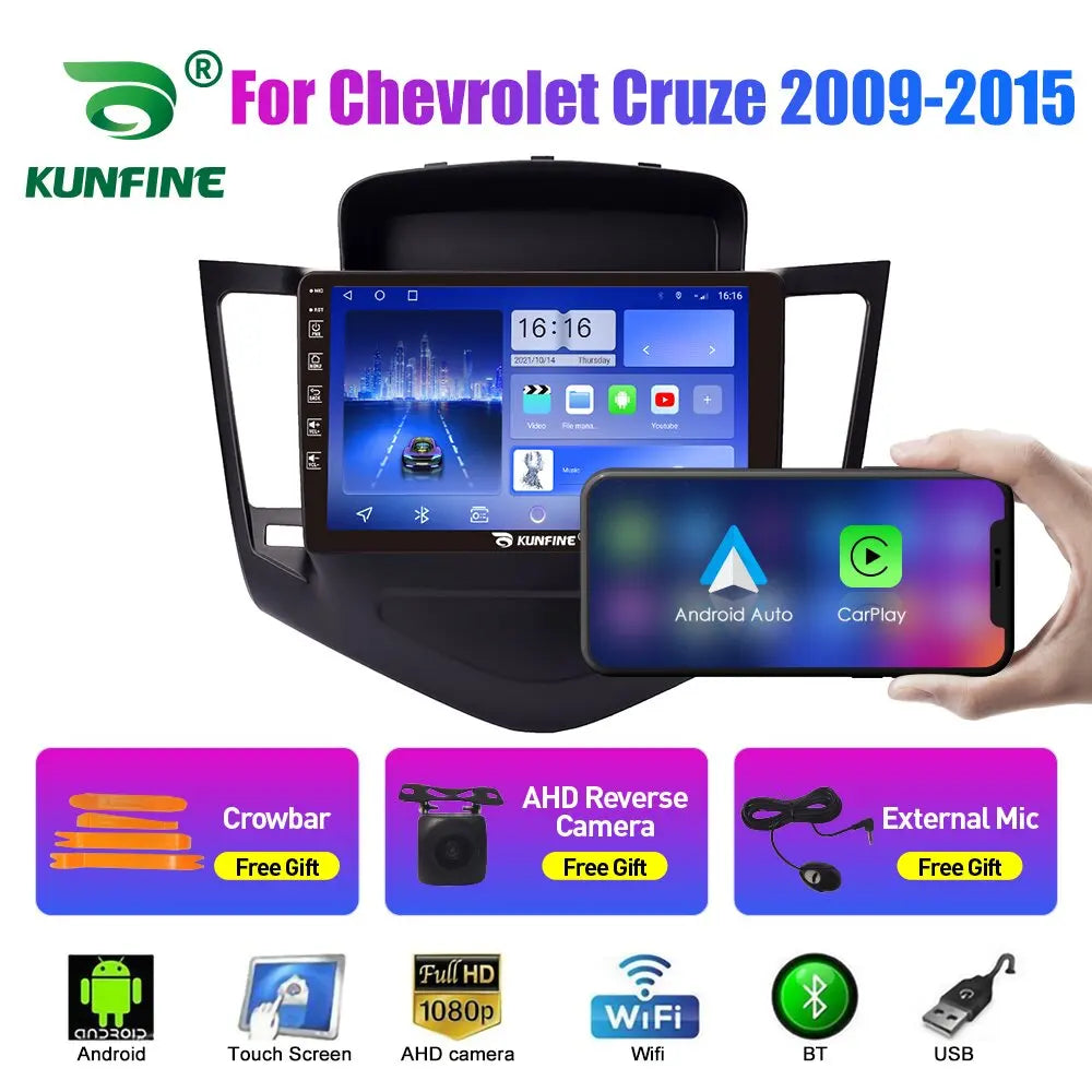 2Din Android Car Radio For Chevrolet Cruze 09-15 Multimedia Video Player GPS Navigation Stereo Audio Head Unit Carplay 4G Wifi