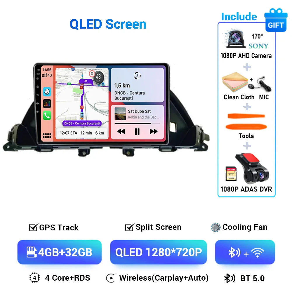 Android 15 For Honda Odyssey US Version 2010 20112012 2013 2014 2015 2016 2017 Car Radio Multimedia Video Player GPS Navigation