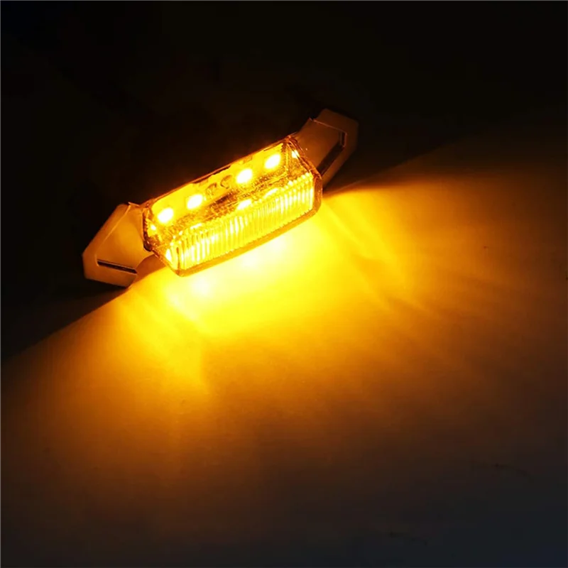 A03Q-For Toyota Tacoma TRD 2016 -2020 Front Grille Lighting LED Grille Lights Kit 20 PCS(Amber Shell Yellow Light)