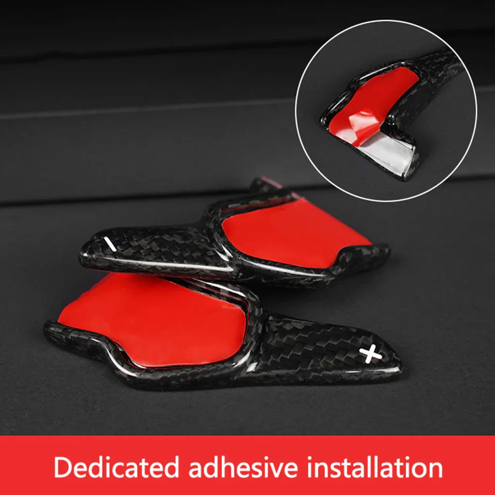 For Jeep Grand Cherokee Dodge Charger R/T Challenger Chrysler 300S SRT Car Steering Wheel Paddle Shifter Extend Gear DSG Sticker