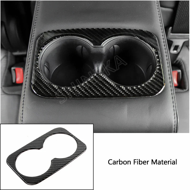 SHINEKA Carbon Fiber Grain Interior Decoration Cover for Jeep Grand Cherokee 2011 2012 2013 2014 2015 2016 2017 2018 2019 2020