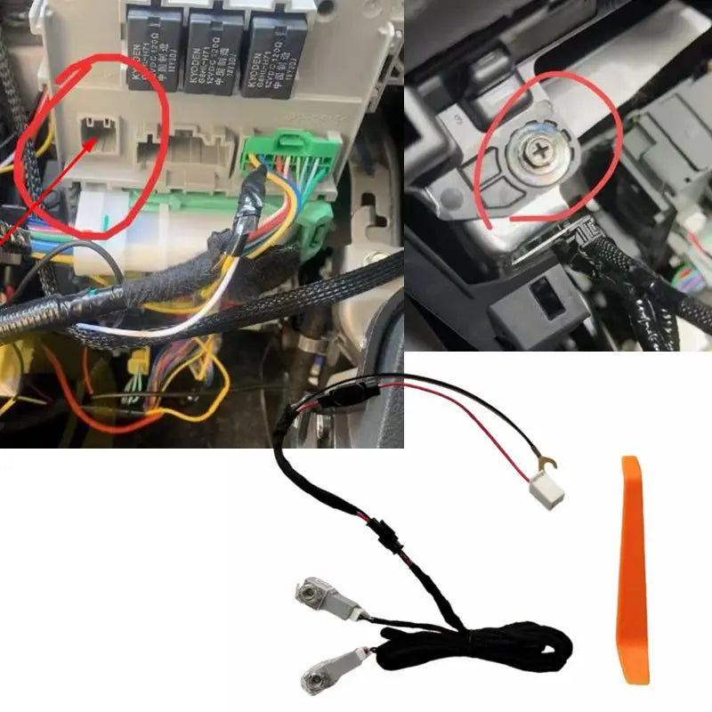 for Honda Civic fe 2022+ CRV G6 2023 2024 2PCS Car Light LED Interior Atmosphere Light Decoration Lamp Ambient Foot Light