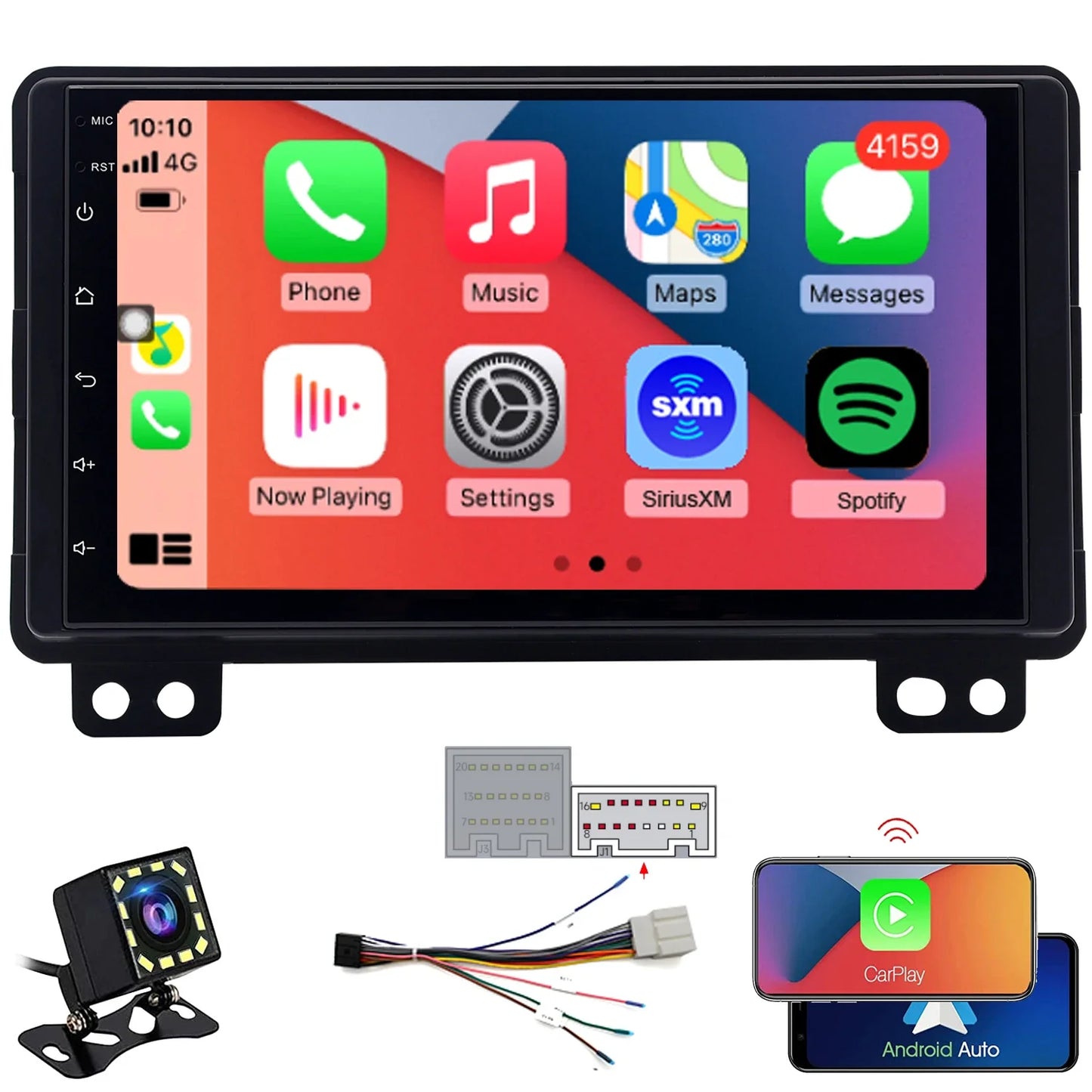 Topdisplay 8 Core CPU Android Radio Touch Screen Fits For Explorer 2002 2003 2004 2005 Ford Stereo Carplay Screen Radio Upgrade