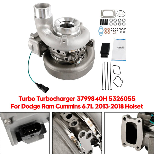 Artudatech Turbo Turbocharger 3799840H 5326055 For Dodge Ram Cummins 6.7L 2013-2018 Holset