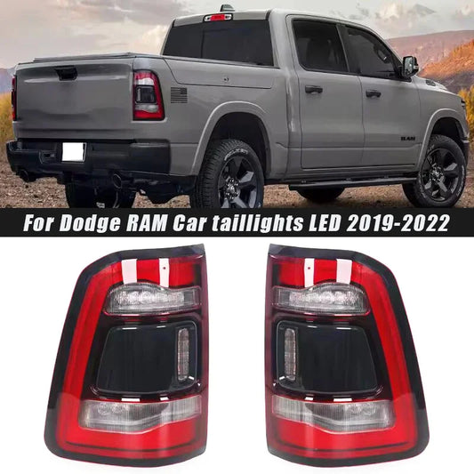 LED Car Tail Lamp Rear Tail Light Brake light For Dodge RAM 1500 2019 2020 2021 2022 55112993AC 55112992AC Rear Lamps Auto Parts