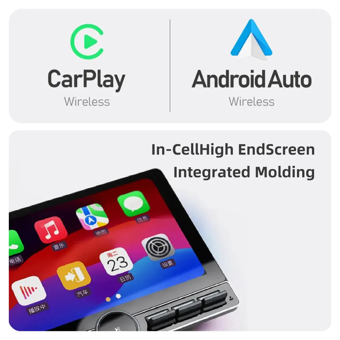 10.1 Inch Android 10 2 Din Car Radio Multimedia Large Screen Head Unit Carplay Android Auto Navigation GPS WiFi FM