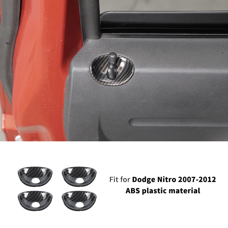 ABS Interior Central Control Steering Wheel Reading Light Decoration Cover For Dodge Nitro 2007-2012 Car Interior Accessories