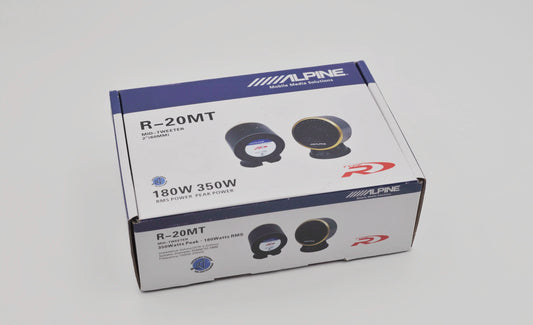 ALPINE 2-inch car speaker MID Tweeter R-20MT Car instrument panel medium speaker with aluminum base host direct push