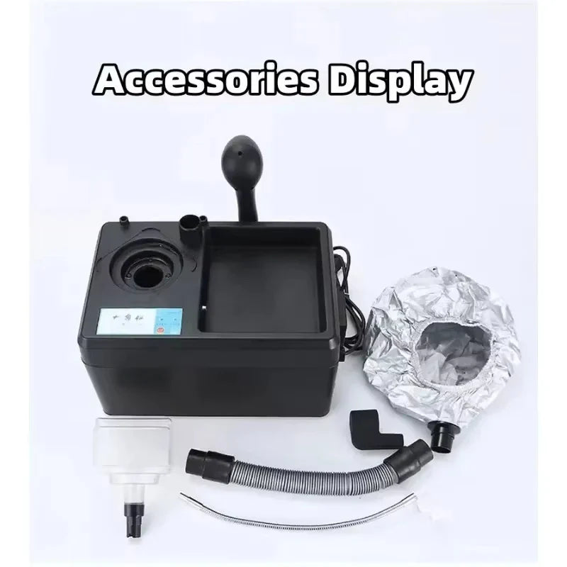 Nano Ultrasonic Hair Spa Machine Scalp Care Deep Conditioning Hair Steamer Head-Mounted Smoothing