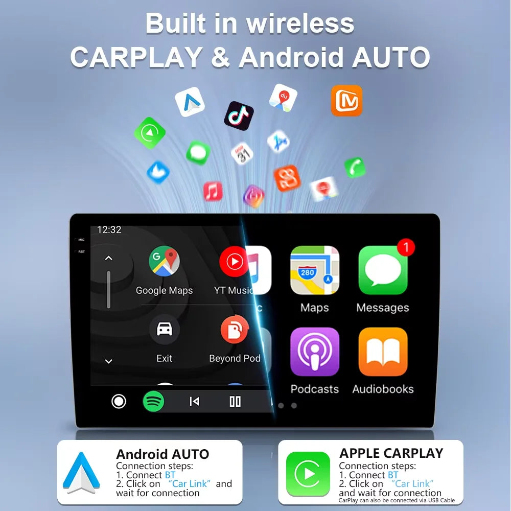 Android14 2K Incell Screen For Dodge Journey Fiat Leap 2012 - 2020 Car Dvd Auto Radio Stereo Multimedia Player GPS Navigation 5G