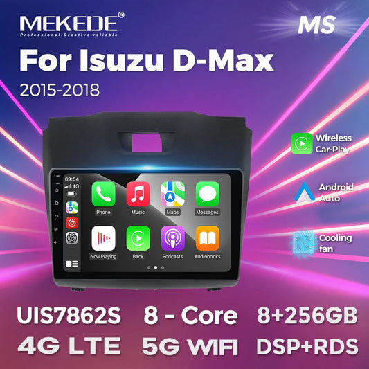 Android Car Radio Multimedia Player For Chevrolet TrailBlazer 2 S10 Holden Colorado For Isuzu D-Max DMAX Carplay Navigation GPS
