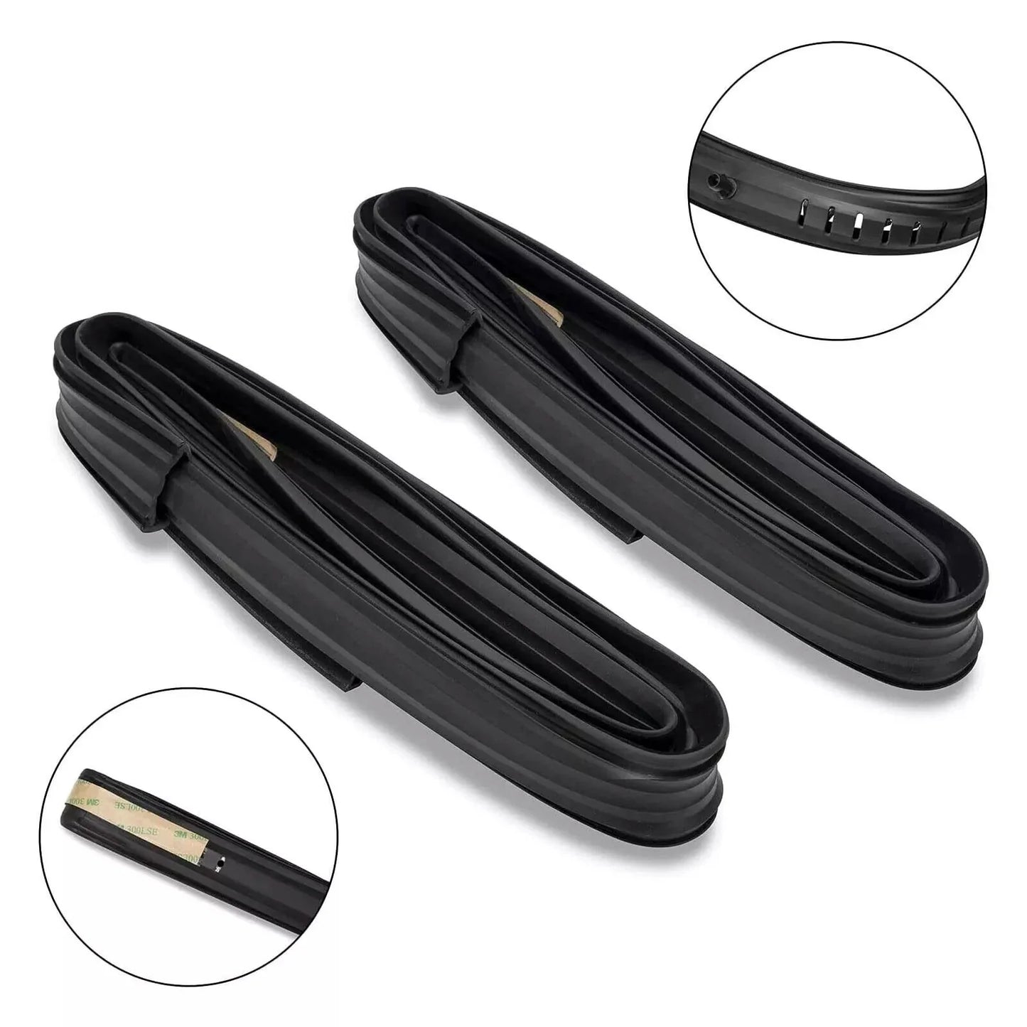 Artudatech Door Window Weatherstrip Seals Set Kit For Chevy GMC C10 K10 1982-1991 Car Accessories