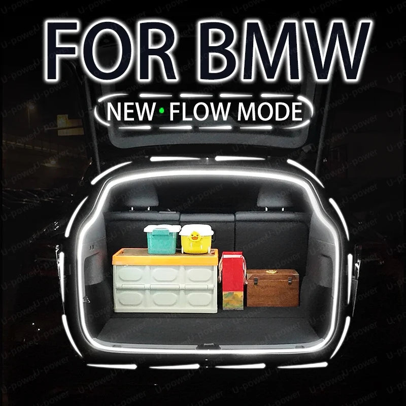 Automobile Trunk Ambient Light For BMW iX1X2X3X4X5X6X7 Supplies Modified parts Light strips Light bars Decorative lights