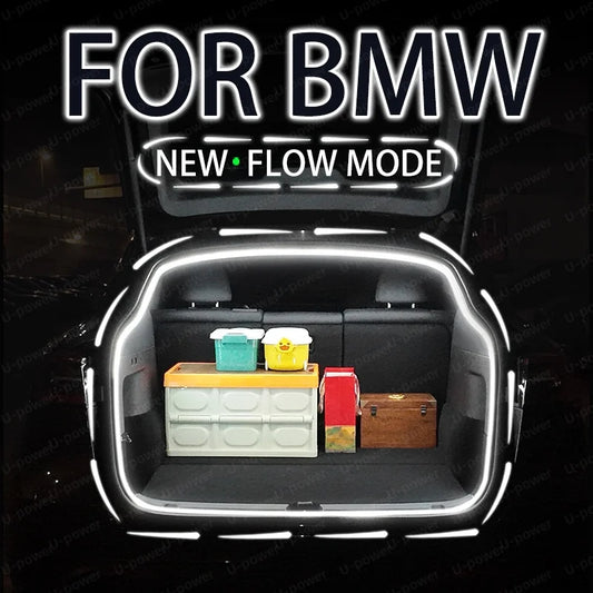 Automobile Trunk Ambient Light For BMW iX1X2X3X4X5X6X7 Supplies Modified parts Light strips Light bars Decorative lights
