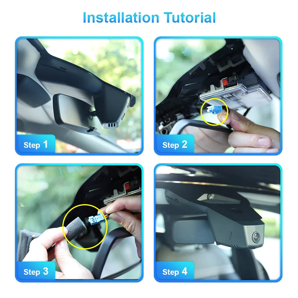 Car DVR for Peugeot 308 2021-2024, for Citroen C5X/Opel Vauxhall Astra 2022-2023, for Peugeot 508 2019-2022, ARB 4K Dashcam WIFI
