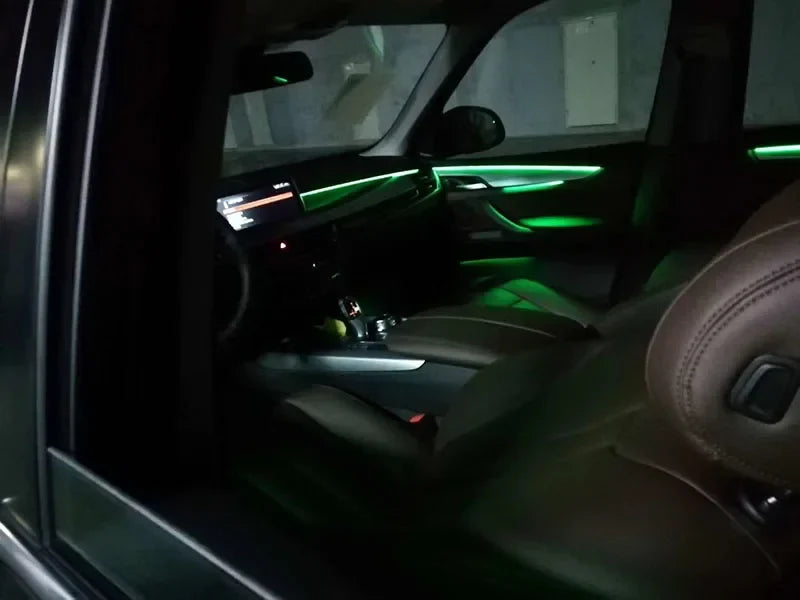 Interior door Automatic ambient light For BMW X5 X6 F15 F16 2014-2018 conversion Car decorative lighting tuning car