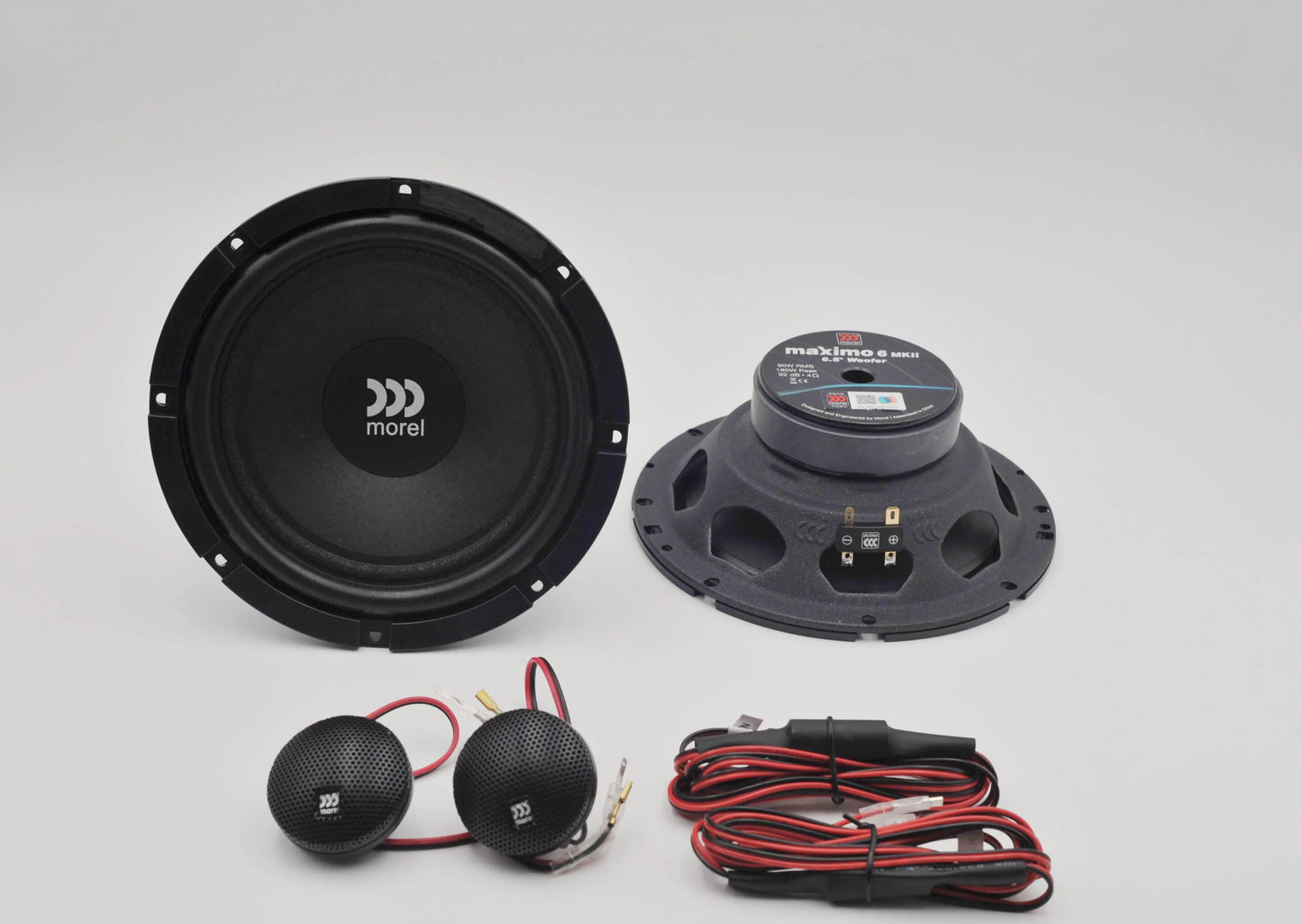 1 set Morel Maximo 6 MK11 Car Audio 6-1/2" 2-Way 180W Maximo Component Car Speaker Systetm For Any Car