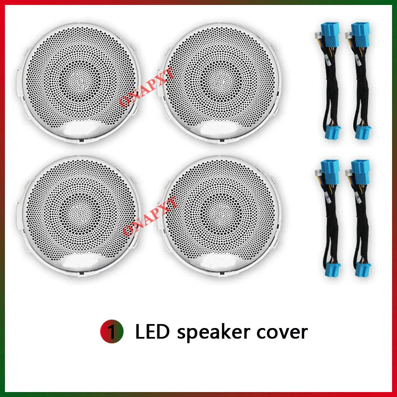For Mercedes-Benz E-class W213 Coupe W238 LED Ambient Light 3D Tweeter Speeker Backlight Air Vent Turbine Car Atmosphere Lamp