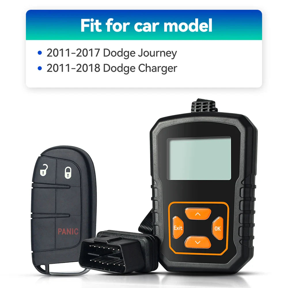 KEYYOU OBD Program DIY M3N40821302 433Mhz For Jeep Grand Cherokee Dodge Journey Charger Chrysler 300 Remote Key Programming Kit