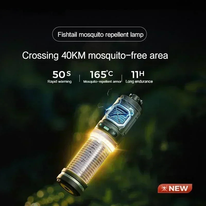 FLEXTAIL Tiny Repel S 2-in-1 Mosquito Repellent Wireless Portable Mosquito Killer Repellent Outdoor Camping Fishing Hiking Tents