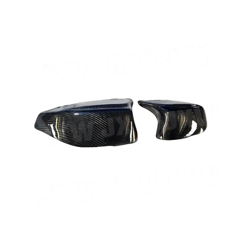 Carbon Fiber Material Car Accessorise Rearview Mirror Covers Caps For Infiniti Q50 2014-2020 Replacement Style