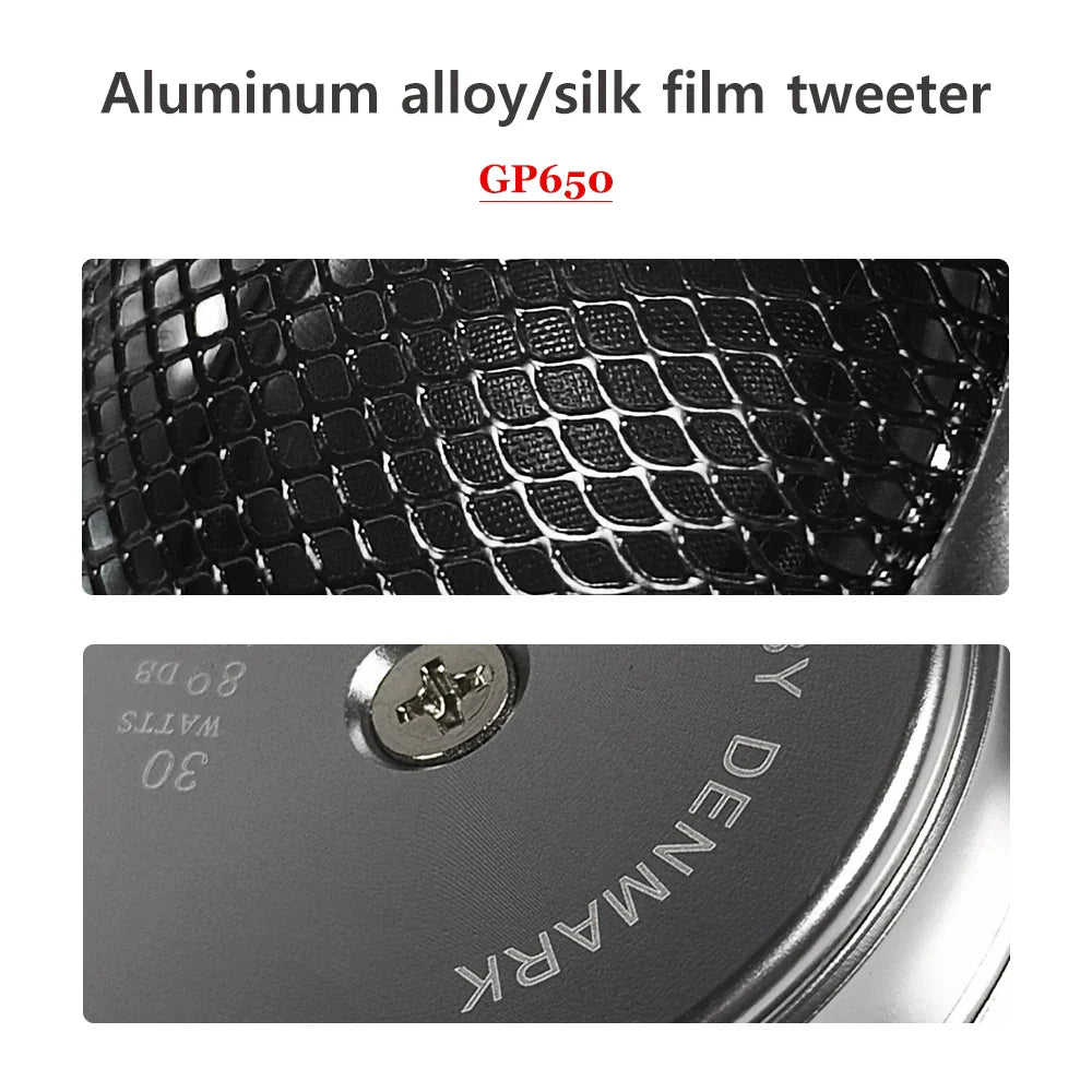 GP650 high-quality 6.5-inch car speaker 180W HIFI car audio set stereo high pitched speaker mid bass speaker car subwoofer
