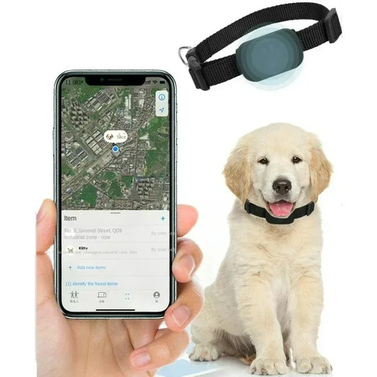 Mini Pet Dog Bluetooth GPS Tracker Tracking Movement Alert Collars Anti Lost Tracker For Cats And Puppies Remote Global Locator
