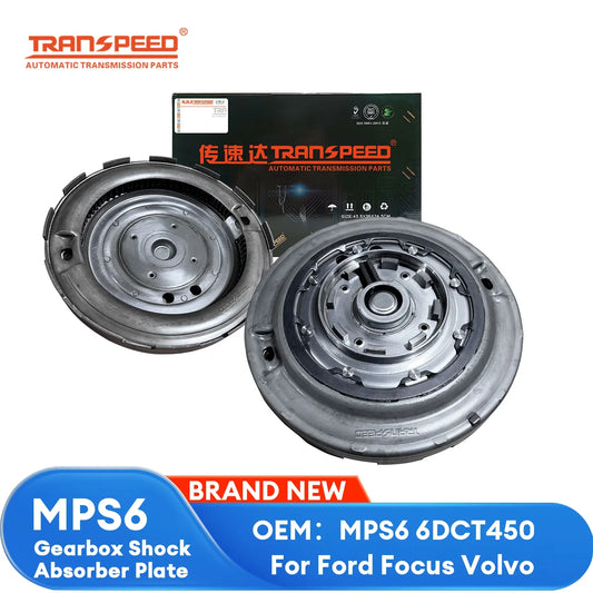 NEW MPS6 6DCT450 Transmission Shock Absorber Plate Gearbox Disc Damping Plate TRANSPEED For Ford Focus Volvo Dodge Chrysler