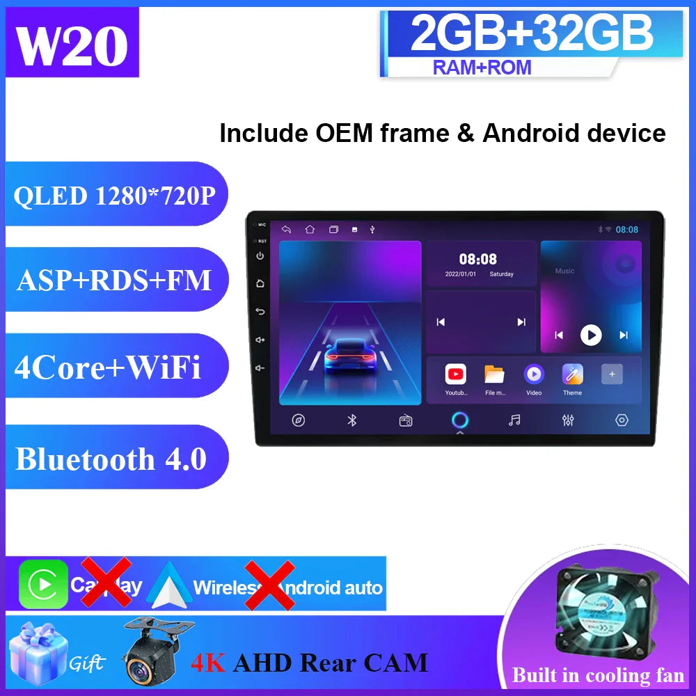 Android 14 Car Radio for Hyundai Sonata 6 YF i40 i45 2011 - 2015 4G Multimedia Player GPS Navigation no 2din dvd
