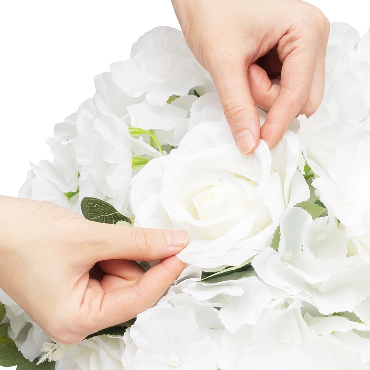 6PCS Artificial Flower Balls, Artificial Flower Balls, Flower Balls for Centerpieces