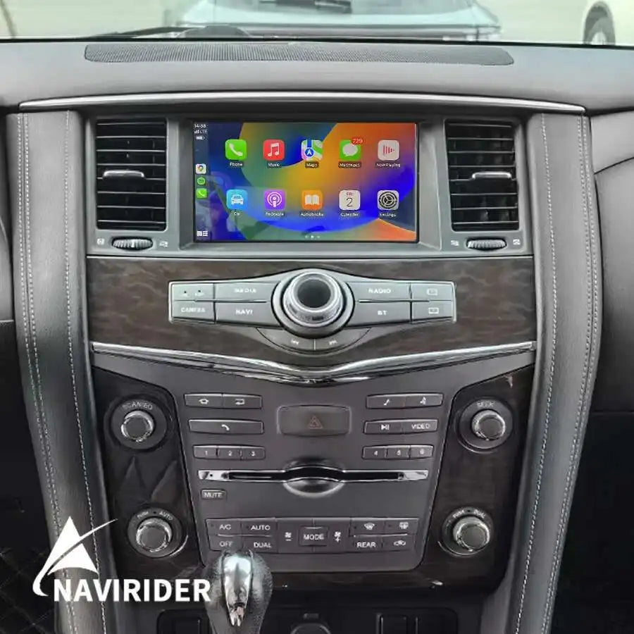 8" Qled Screen 256GB Android 13 Car Radio Multimedia Player For Infiniti Qx80 Qx56 For Nissan Patrol Y62 GPS Carplay Head Unit