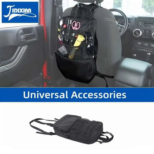 JIDIXIAN Universal Car Seat Storage Bag for Jeep Wrangler TJ JK JL for Jimny for Ford for Dodge for Bronco for Chevrolet for GMC