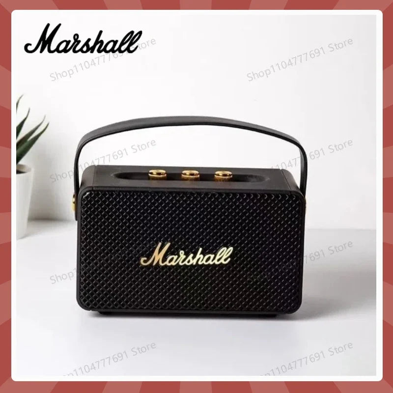 MARSHALL M10 Wireless Bluetooth Speaker Stereo Bass Sound Outdoor Indoor Sport HIFI Portable Speakers, IP67 Waterproof Dustproof