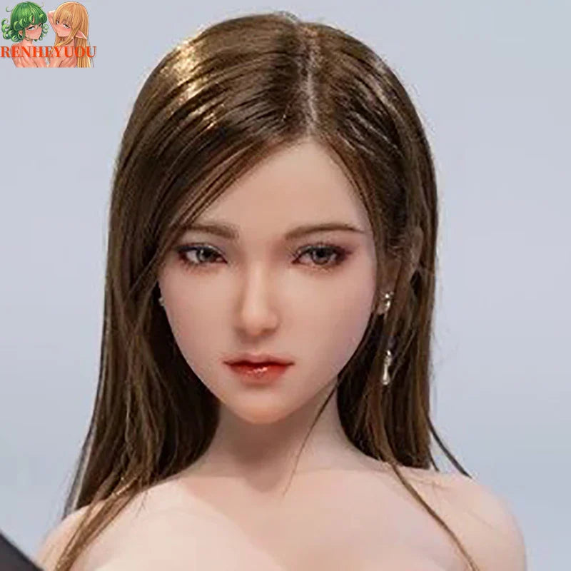 JIJIE/75CM/silicone humanoid movable doll resin head detachable metal skeleton joint adjustable Plastic Model Adult Anime G