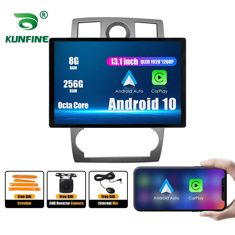 13.1 Inch Car Radio For CHRYSLER 300C 2005-2007 Car DVD GPS Navigation Stereo Carplay 2Din Central Multimedia Android Auto