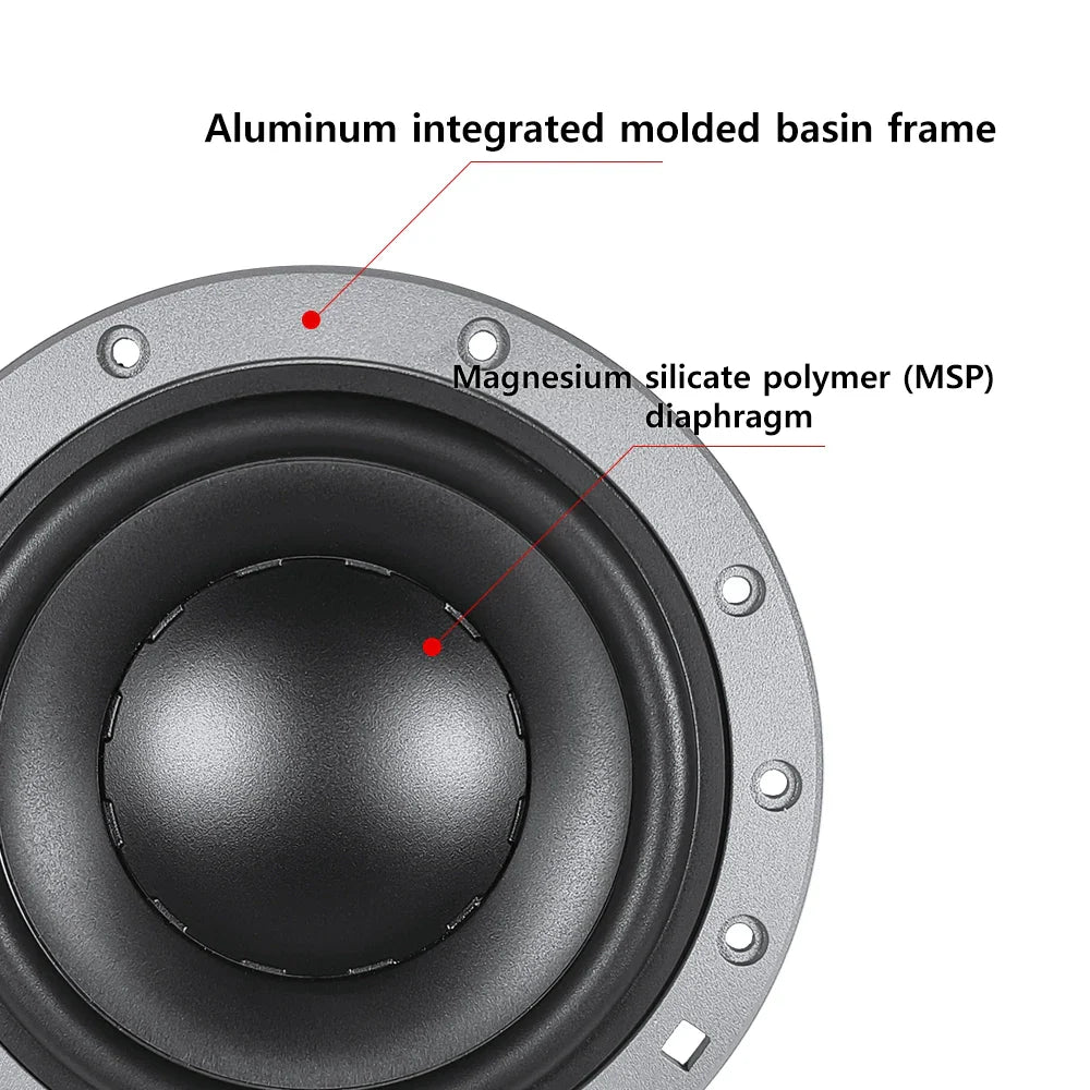 High quality 6.5 inch car speaker 400W hifi car audio stereo lossless modification tweeter mid-woofer subwoofer Dynaudio372 OEM