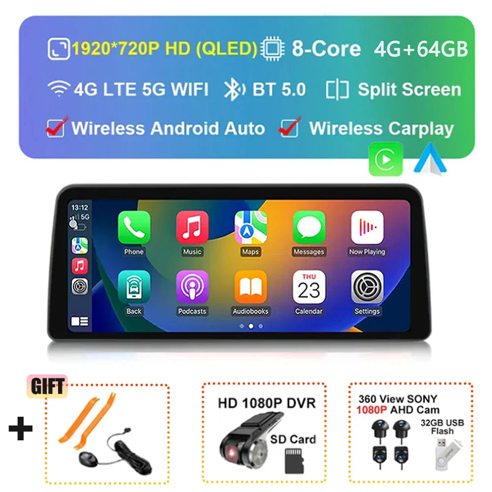 12.3 inch For Beijing BJ40 2020 - 2022 Car Radio Stereo Multimedia Autoradio Navigation GPS DSP Video Audio Player Android Auto