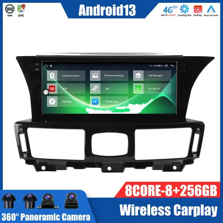 10.25inch Car Multimedia Video Player For Infiniti Q70 M25 M35 M37 2011-2019 GPS Navigation Android11 Radio stereo Carplay 4G