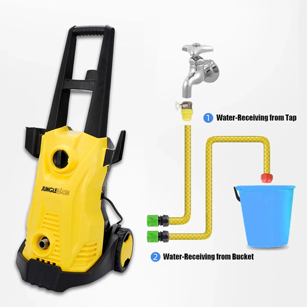 JUNGLEFLASH High Pressure Cleaner Washers Car Washers Garden Washing Cleaning Tools For Karcher Water Gun Garden Watering Gun power tools