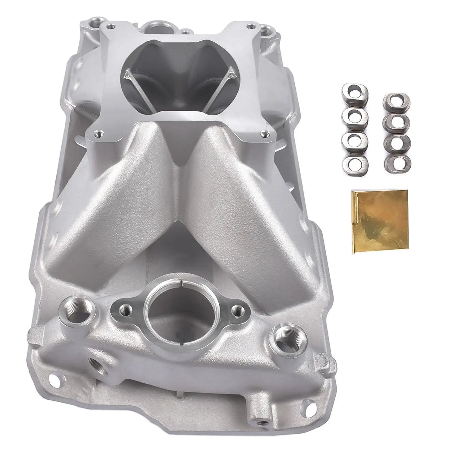 AP02 Single Plane Small Block Engine Intake Manifold for Chevy SBC 350 400 3000-7500