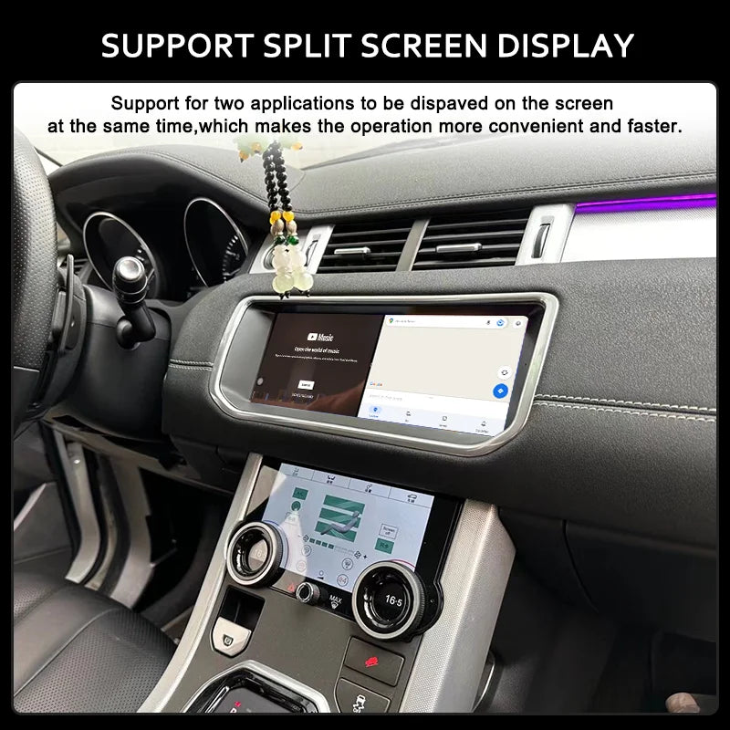 10.25" For Range Rover Evoque L538 2012-2018 Car Radio Navigation Multimedia Screen Bluetooth Player Android 14 Carplay Auto