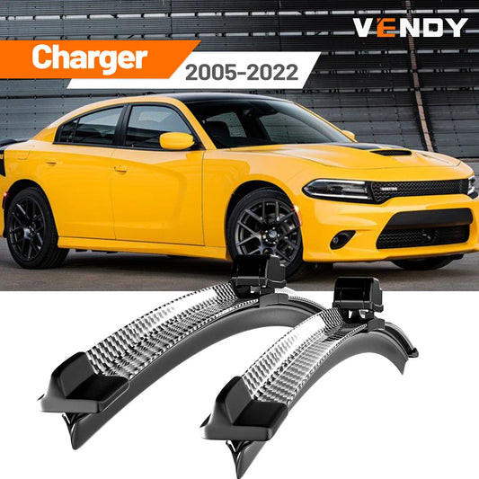 For Dodge Charger 2005-2022 2006 2009 2010 2011 2012 2013 2017 2019 2020 2pcs Front Windshield Wiper Blades Windscreen Wipers