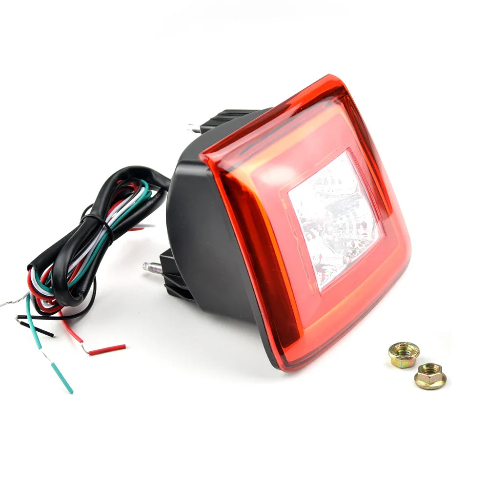 LED Rear Bumper Lamp Taillight Assembly Red Fog Brake Light White Reversing Light For Nissan 370Z/Z34 Juke Nismo Sentra Nismo