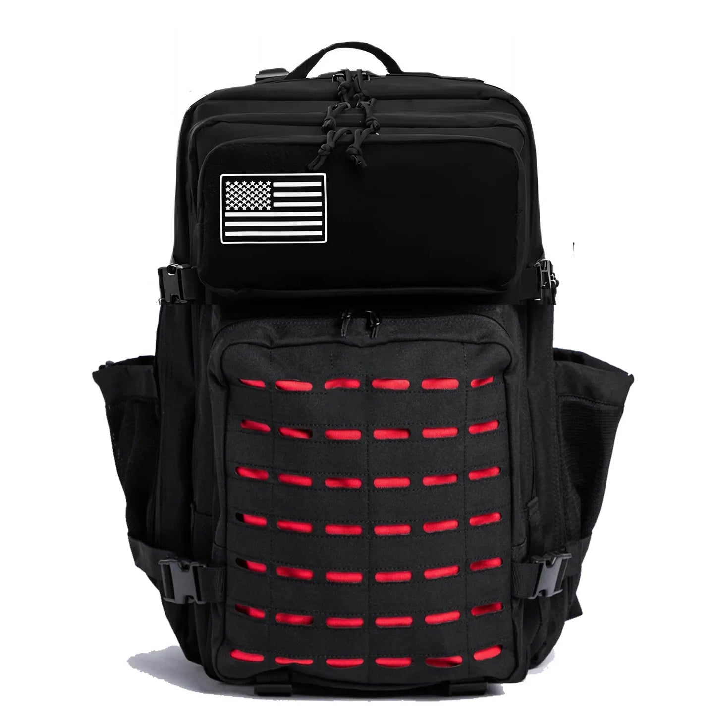25L/50L Tactical Backpack Bag Hunting MOLLE Backpack GYM For Men EDC Outdoor Hiking Rucksack Witch 2 Bottle Holders