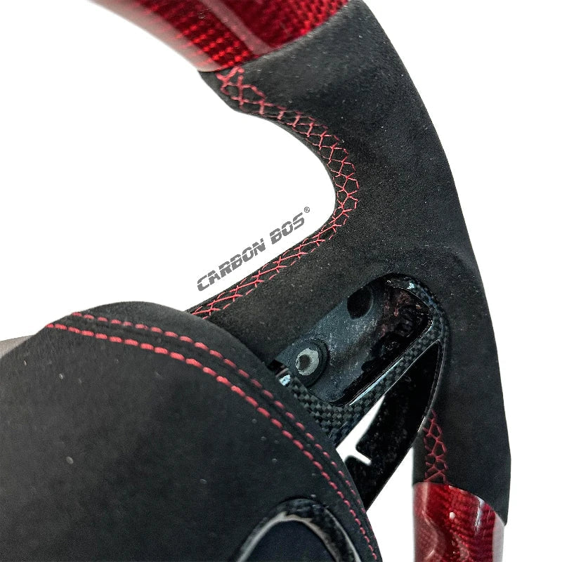 Upgraded Custom Carbon Fiber Steering Wheel for Dodge Challenger/Charger SRT HELLCAT 2012-2020 Cars